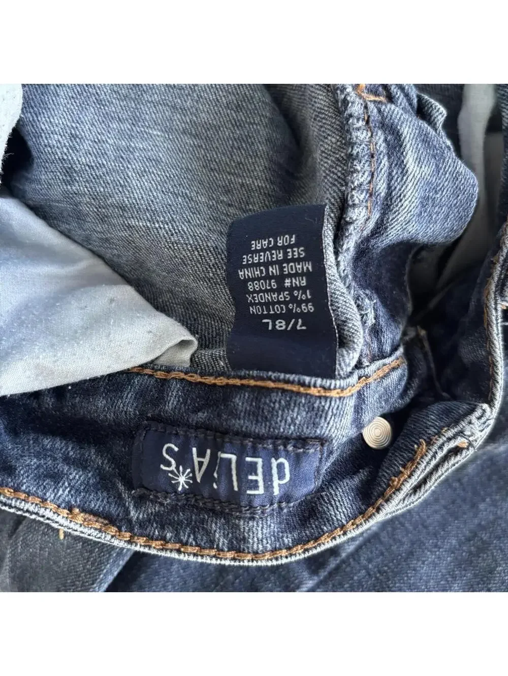 Women's Blue and Navy Jeans